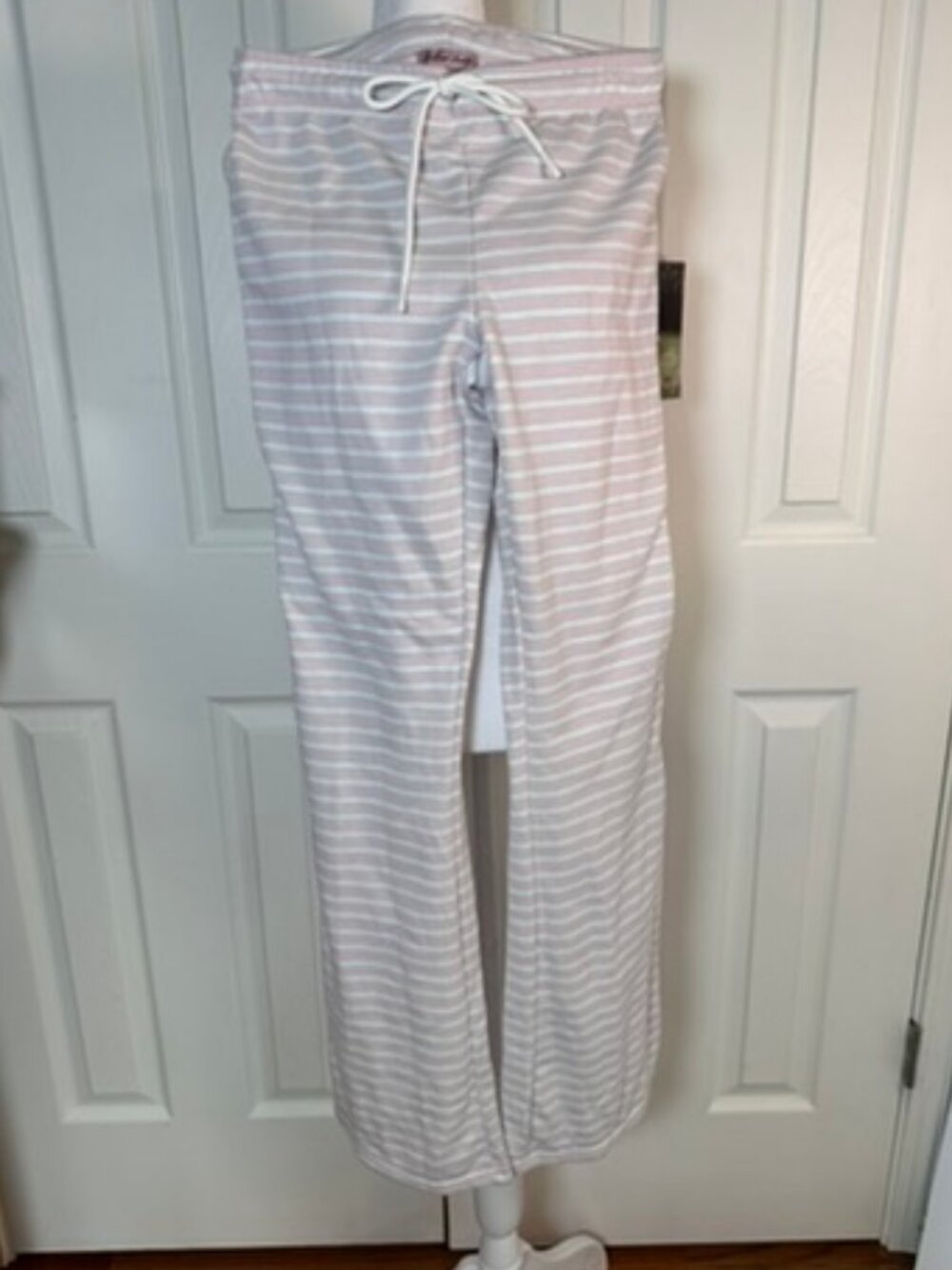 Girlhood Society knit pants stripe medium tall